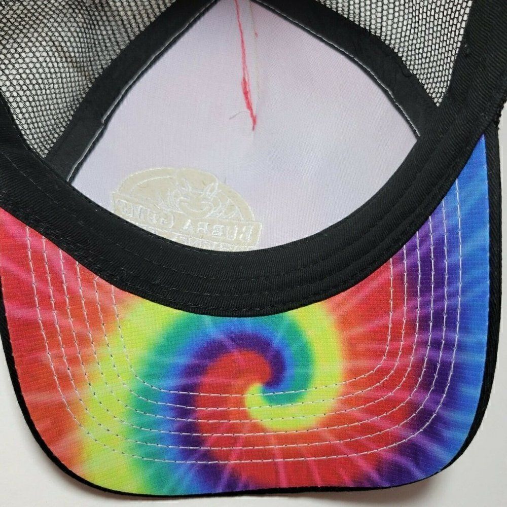 Bubba Gump Baseball Hat Tie Dye Snapback Shrimp Co. Restaurant Market Unisex NWT - Picture 8 of 12